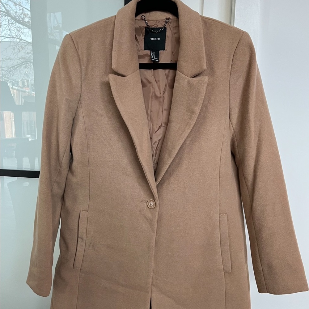 Taupe brown forever 21 jacket